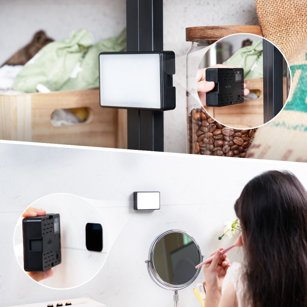 JJC Magnetic RGB LED Light Photography Video Light for Smartphone ...