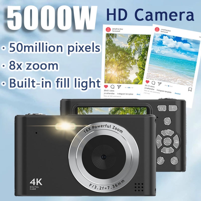 4K digital camera HD Camera 48 megapixel autofocus selfie Portable