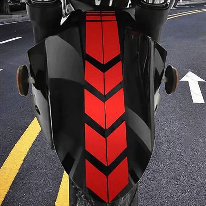 Motorcycle Reflective Decals Sports Rainbow Reflective Stickers On ...