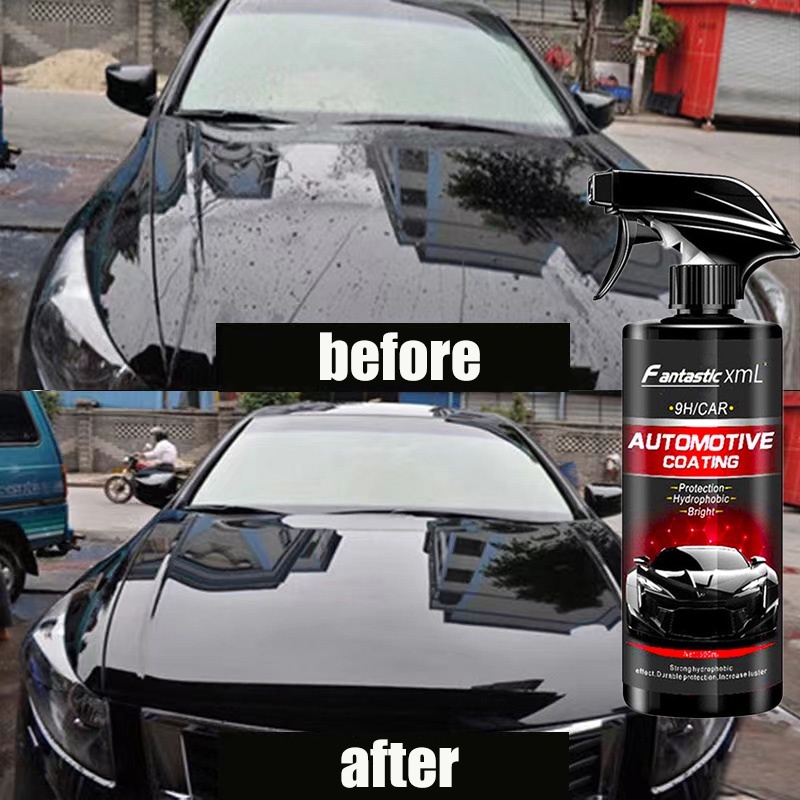 Buy 1 Take 1】Car Wax Spray and Polish Two-in-one Nano Ceramic Coating ...