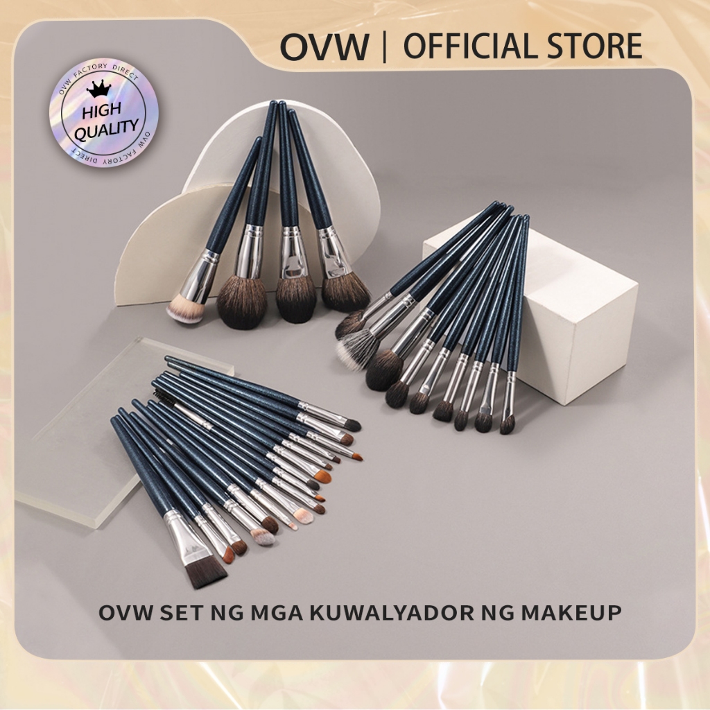 OVW Make up Brush Set Foundation Powder Contour Eyeshadow make up ...