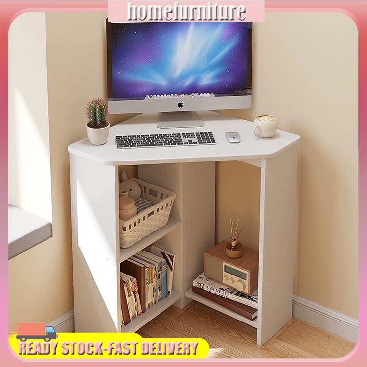High Quality Nordic Computer Table Wooden Corner Side Table Multi ...