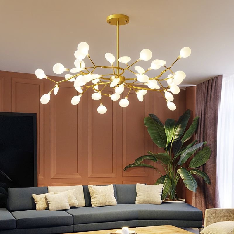Modern Firefly Chandelier Nordic Simple Bedroom Dining Room Light ...
