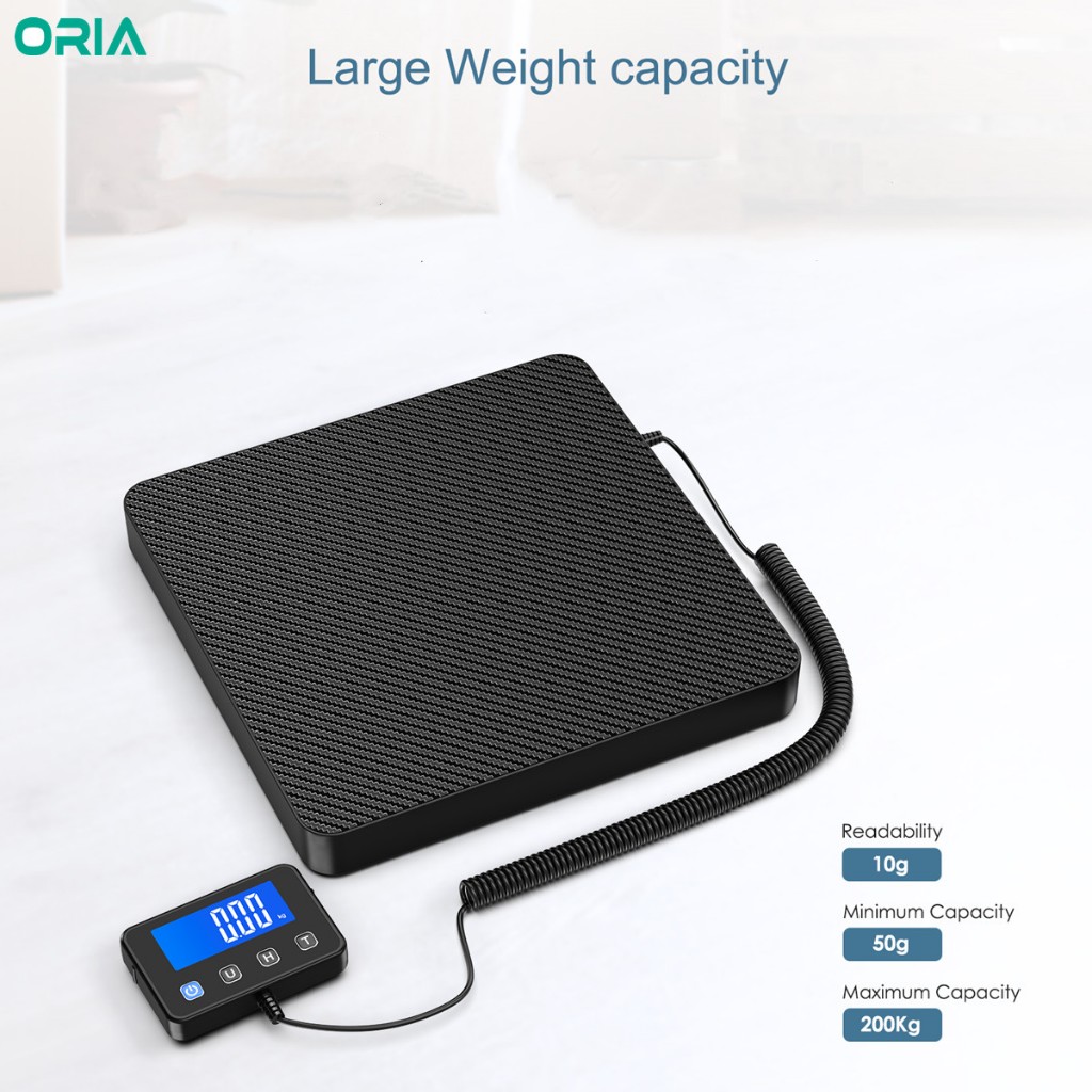 thumbnail image 2 of Digital Shipping Scale With Weight Indicator, 440lb/1.76oz, For Small Business, Parcels, Home 2 of 9