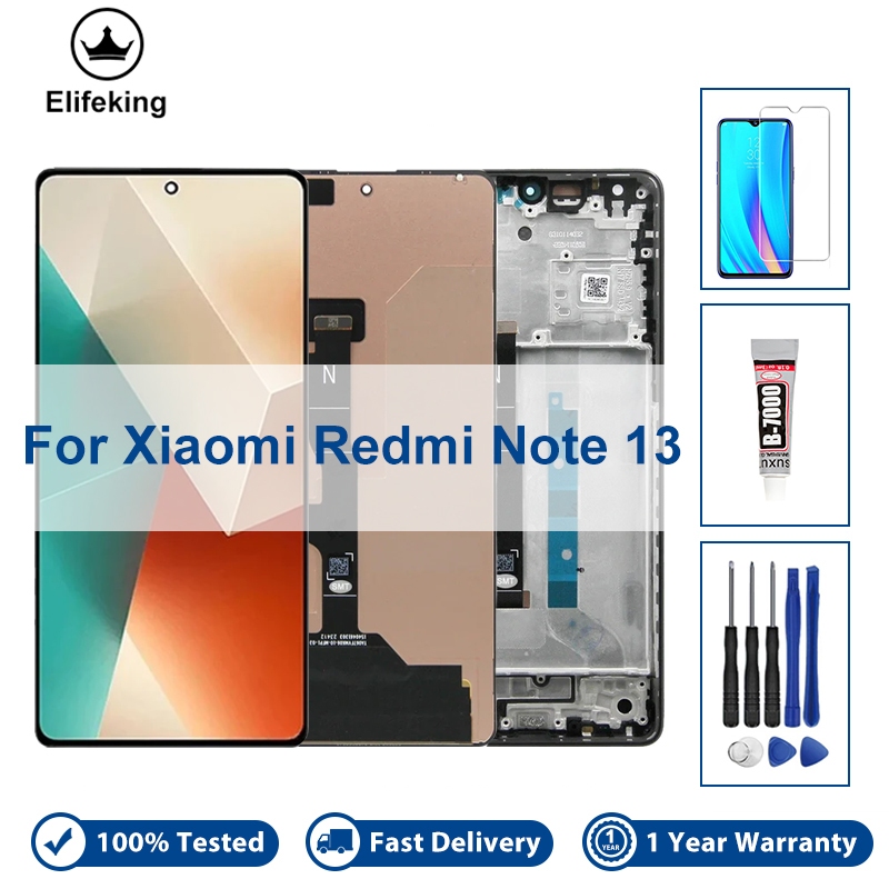Lente de Camara Trasera para Xiaomi Redmi Note 13 5G 2312DRAABG - Negra - Repuestos Fuentes