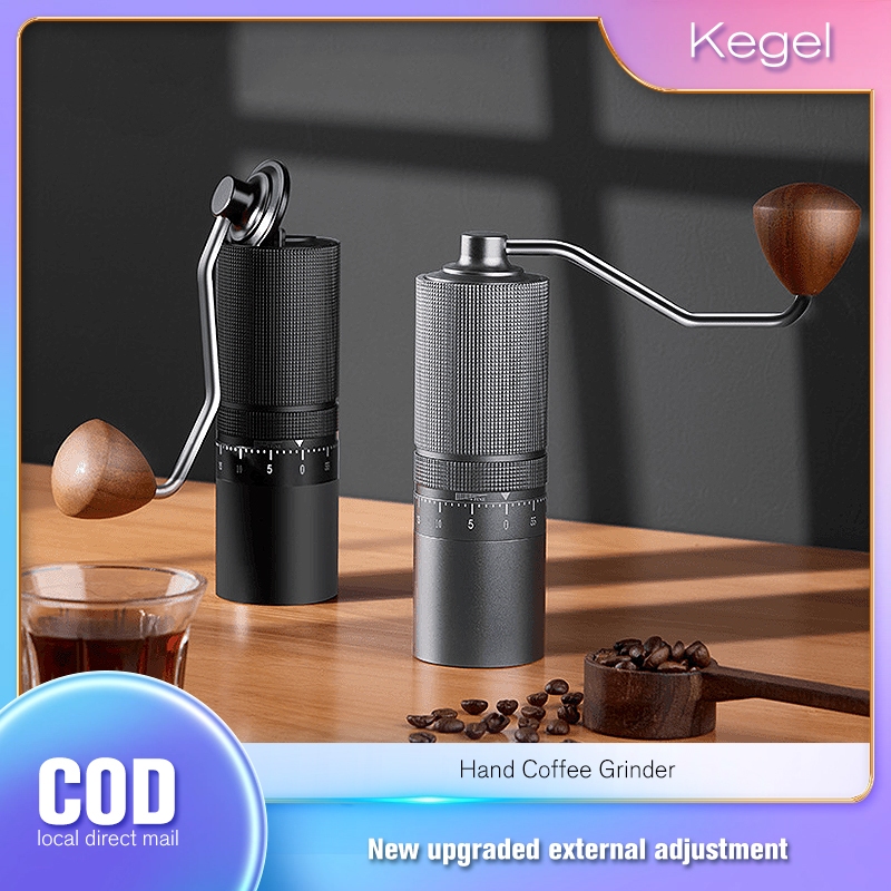 External Adjustment Grinder Coffee Machine Portable Coffee Machine Hand