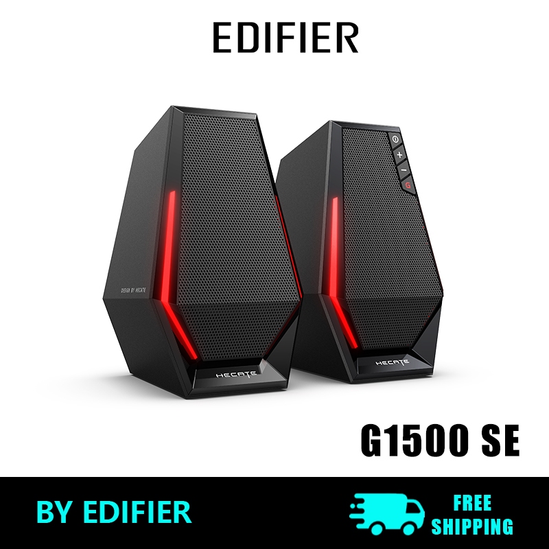 Enceinte PC Gaming Edifier Hecate G1500 - Design RGB, Son Immersif Pour Jeux Et Musique - Connectivité Multiple
