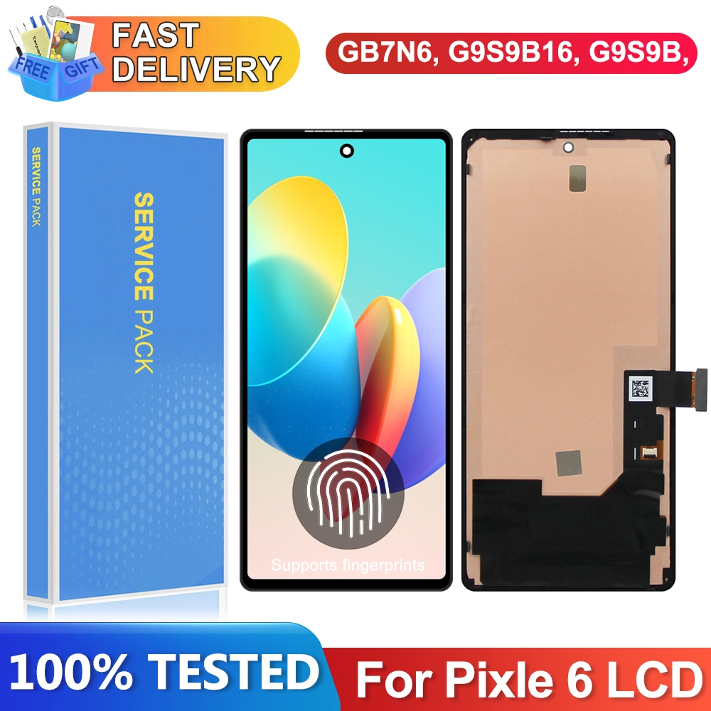 OLED Google Pixel 6 LCD Display Touch Screen Assembly GB7N63 G9S9B16 ...