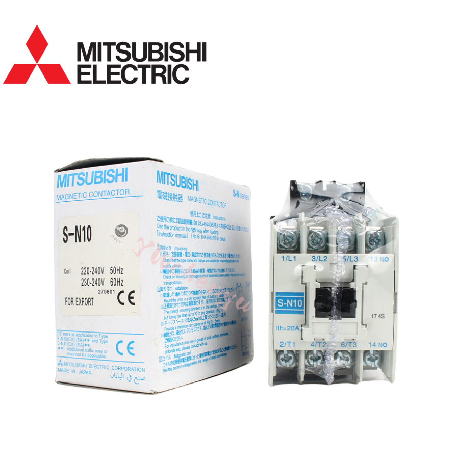 thumbnail image 2 of Mitsubishi Magnetic Contactor S-N25 220VAC – Original, New, Free Shipping 2 of 3