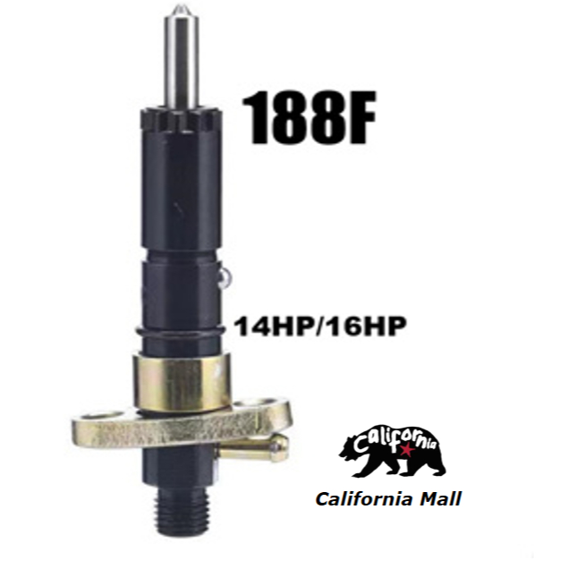 California Mall Fuel Nozzle Injector Assy Assembly 188F Aircooled ...