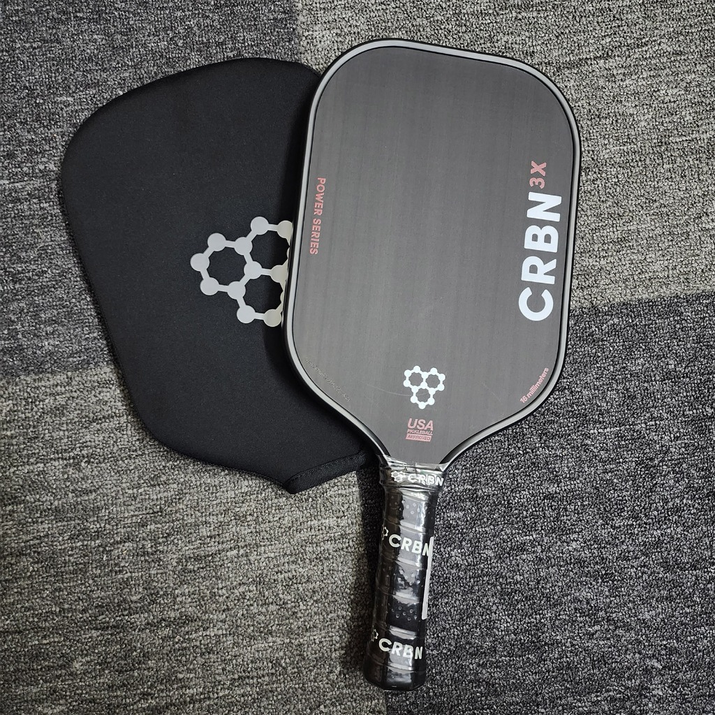 CRBN 3X 14/16MM Pickleball Paddle - Carbon Fiber Pickleball Paddle ...