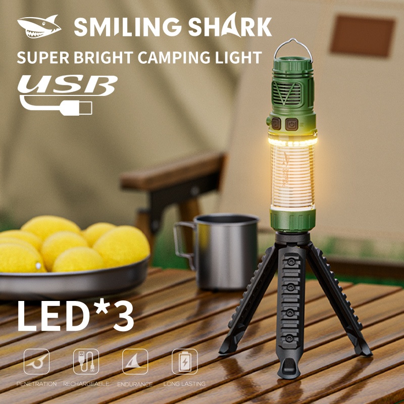 SmilingShark LY8256 LED Camping Light Mosquito Camping Lamp White ...