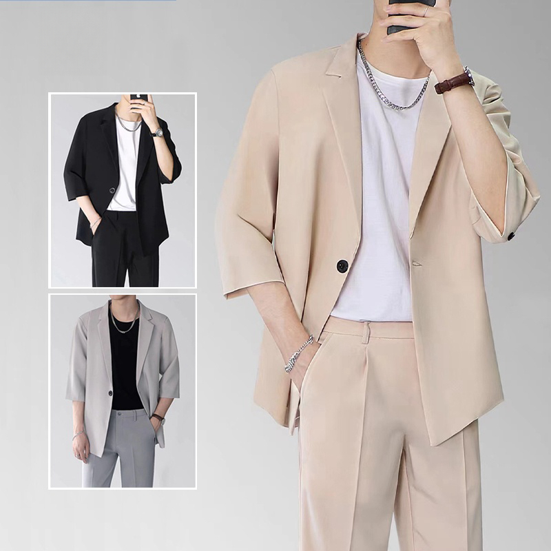 Korean Men's Suit Jacket main image 0