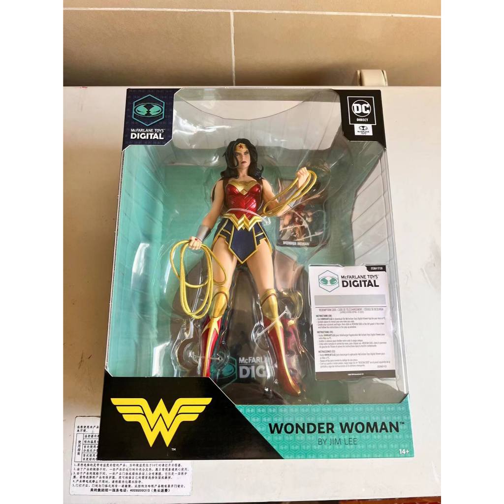 McFarlane DC Jim Lee Wonder Woman 12-inch action figure toy statue ...