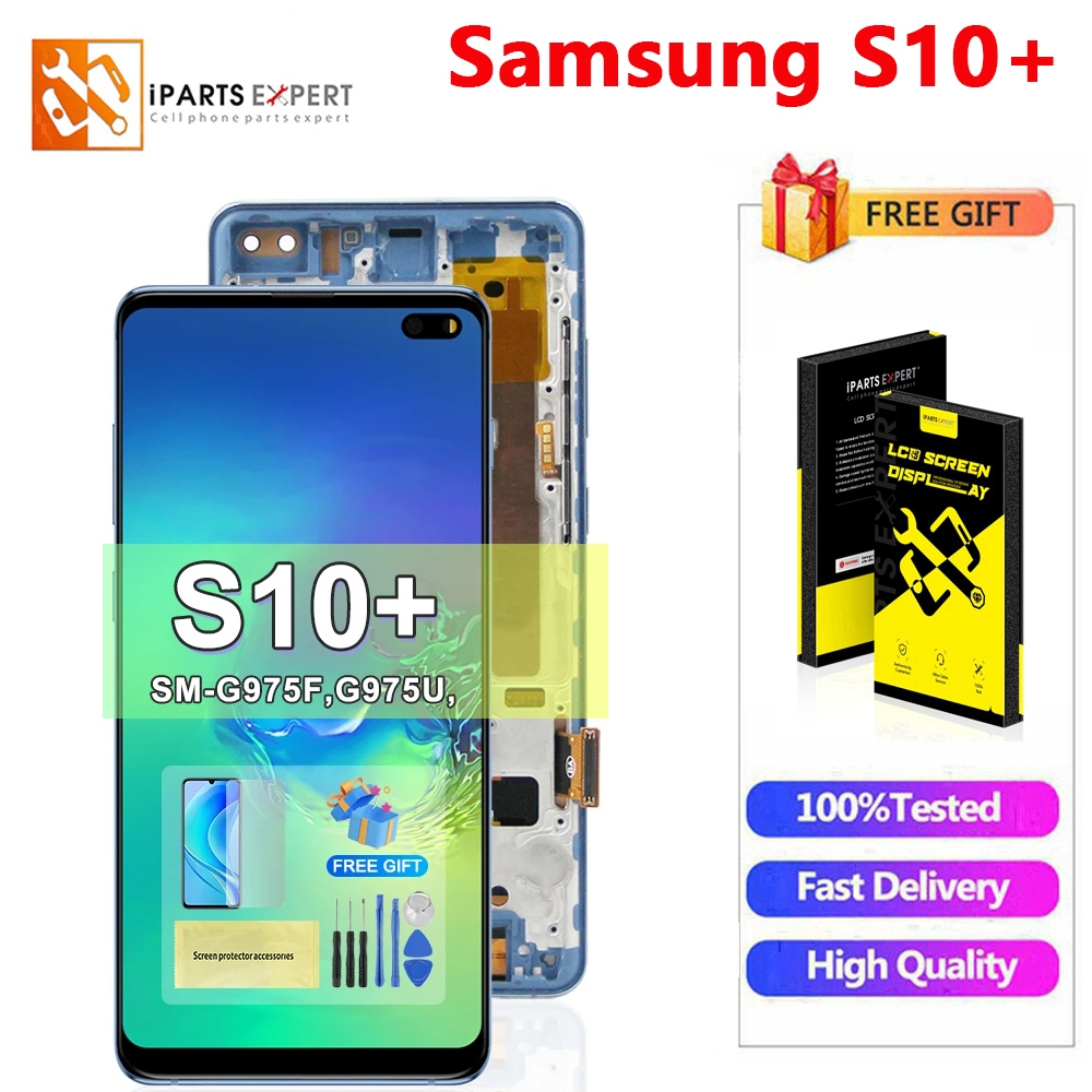 IPARTSEXPERT tft Display Assembly for Samsung Galaxy S10 Plus G975 Lcd ...