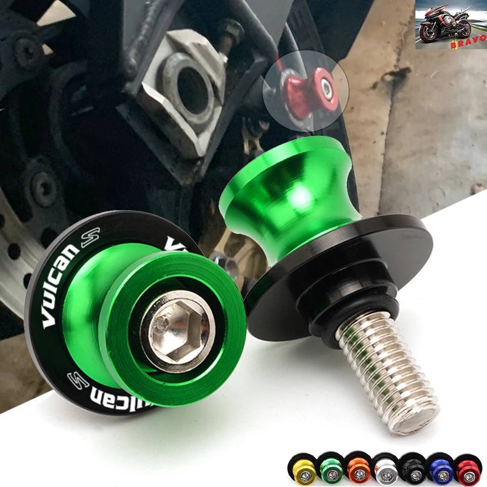 For KAWASAKI Vulcan S 650 VN650 2015-2023 Swingarm Spools Sliders Stand ...