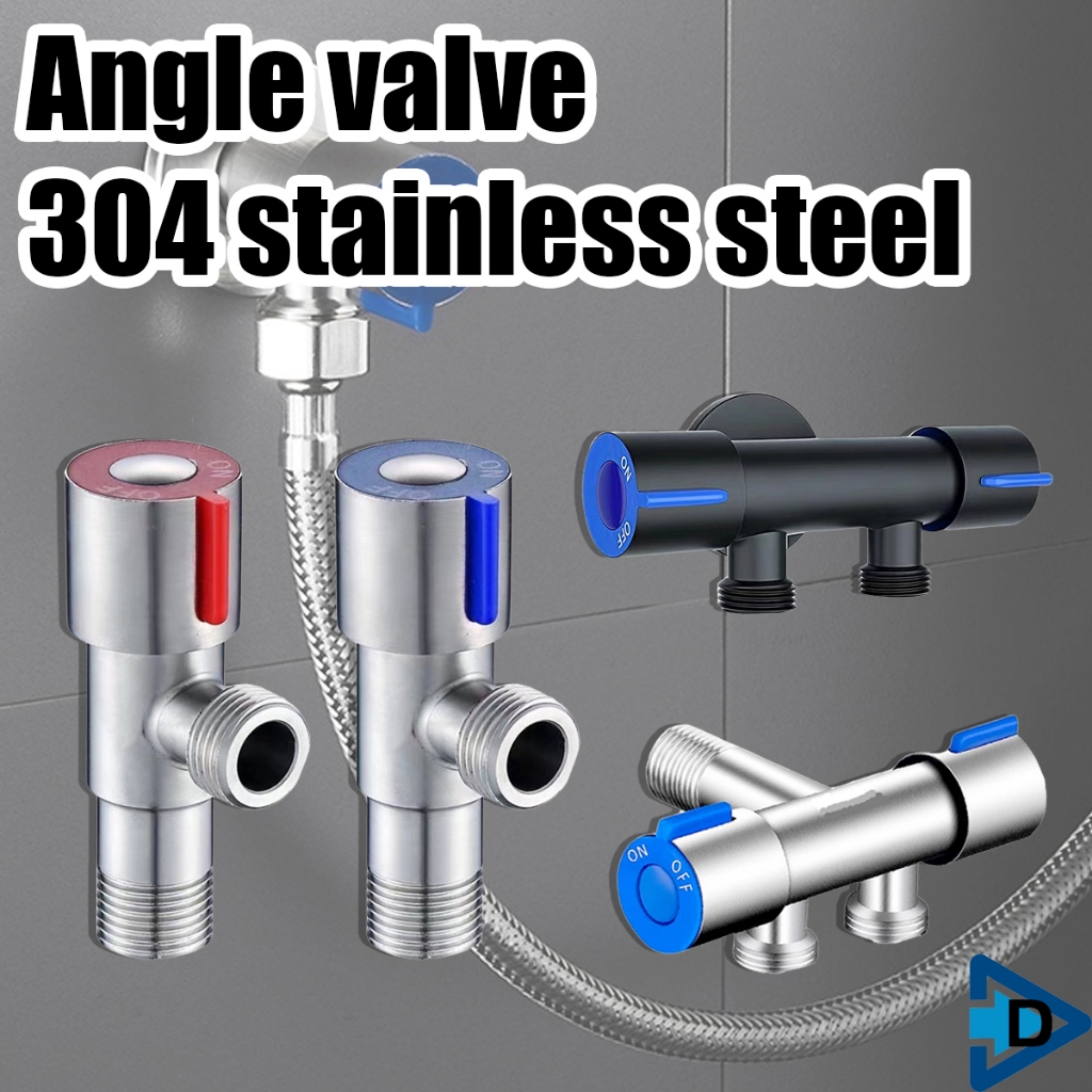 304 Stainless Steel One-In And Two-Out Three-way Heavy Duty SUS304 ...