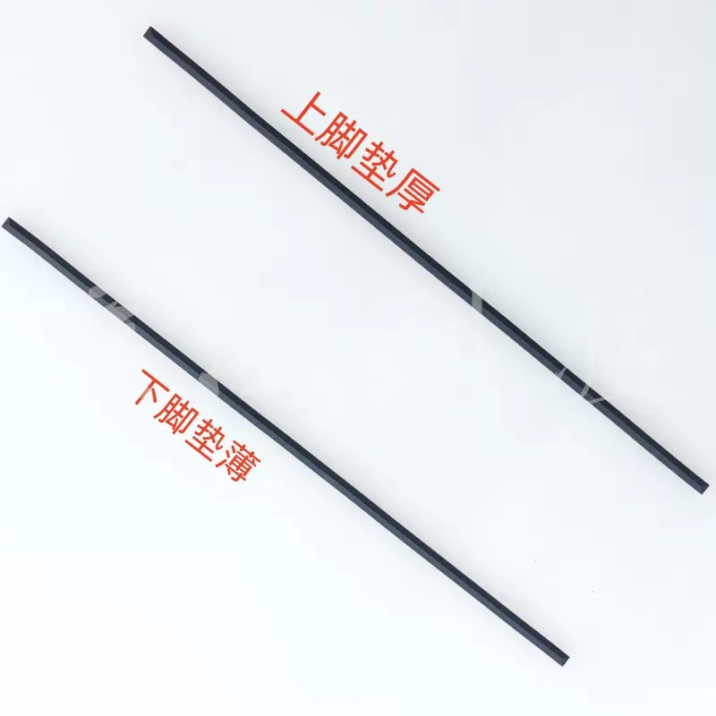 Gintai 2 PCS/1 Set Rubber Foot Strips Rubberen Voetjes Vervanging voor HP Envy x360 13-AH 13-AG TPN-W136 L19528-001 Zilver