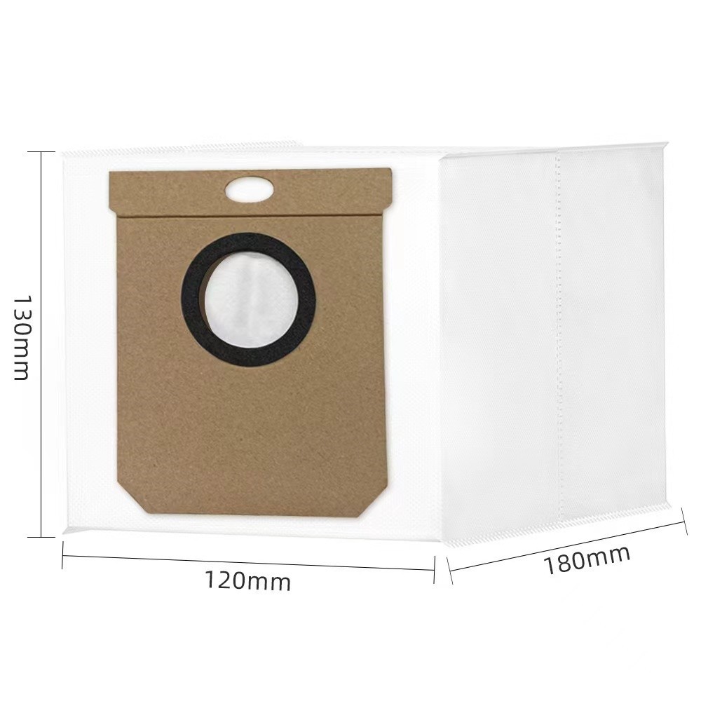 8 Sacchetti Ricambio Per Eufy Clean L60/L50 | 2,5L Capacità | Filtro 3 Strati | Stazione Svuotamento