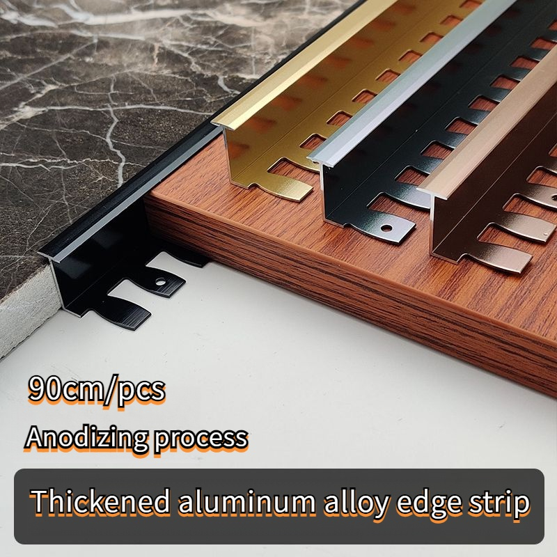【Air Ship】90cm high-end aluminum wood floor closing strip, Z-type floor ...