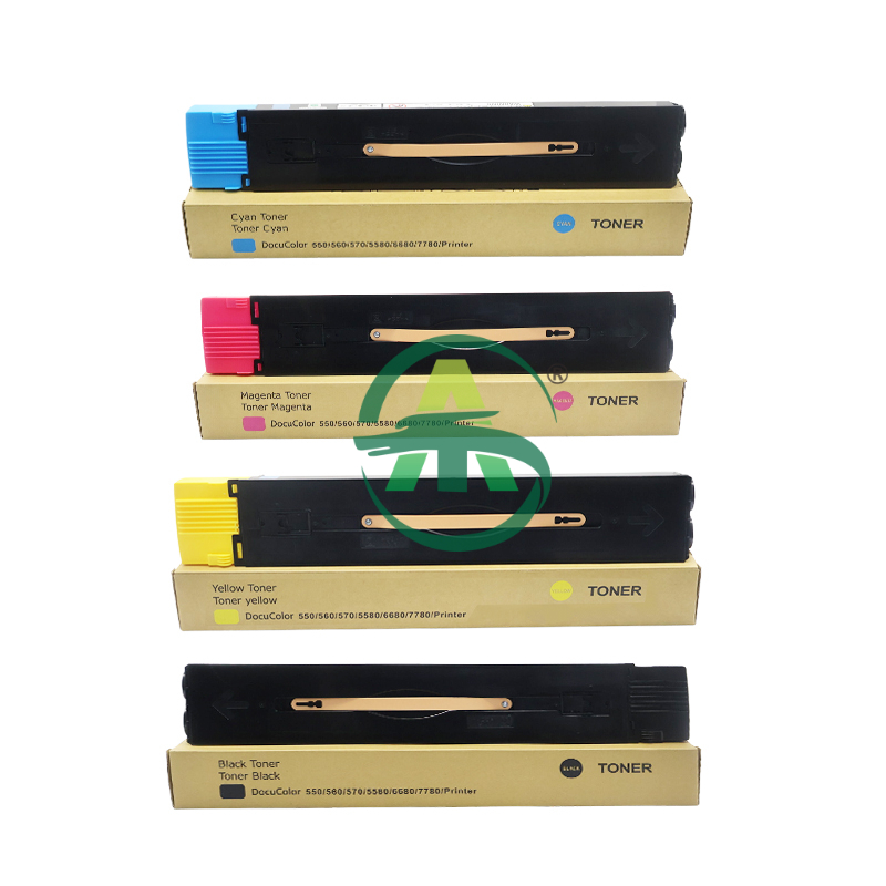 4PCS/Set C60 C70 C550 C560 C570 Toner Cartridge For Xerox C5580 C6680 ...