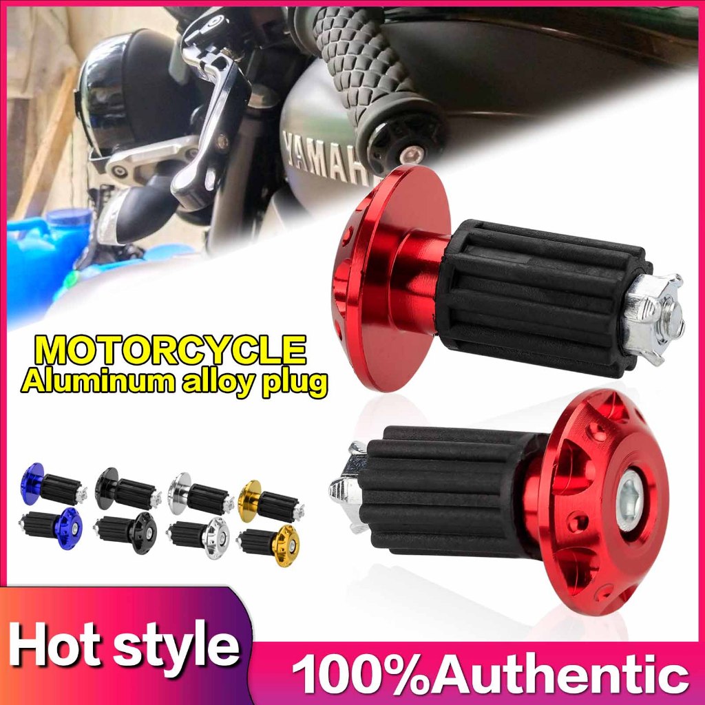 Universal 7/8" 22mm Motorcycle Handlebar End Weights - CNC Aluminum Plugs/Sliders