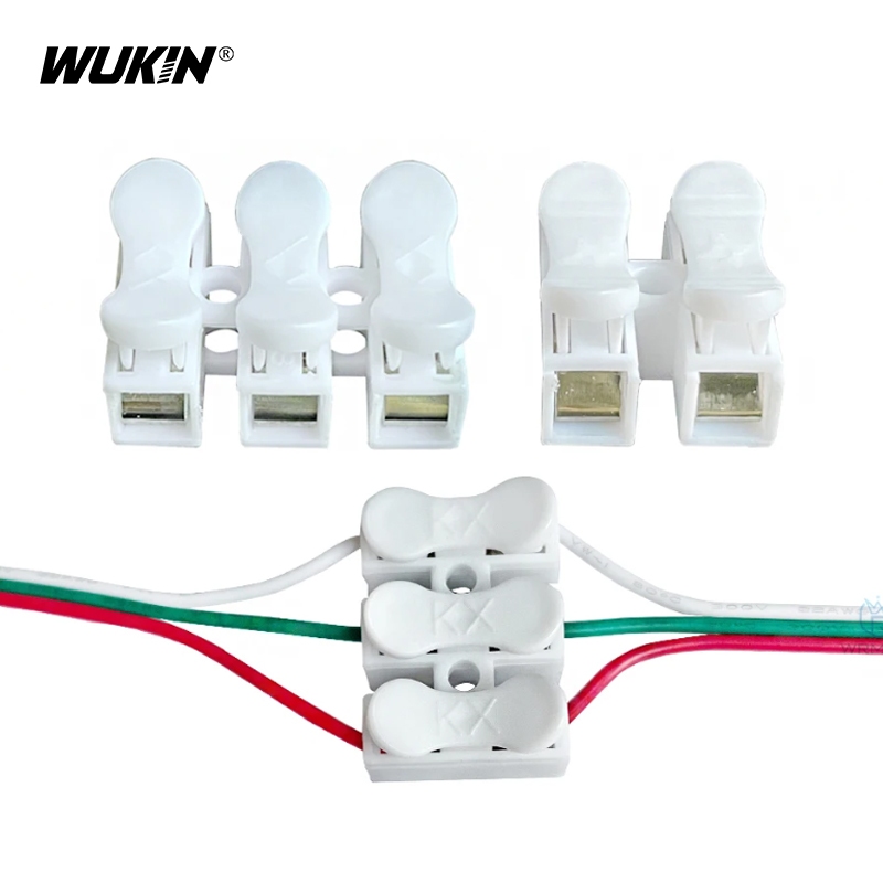 No Solding Welding Quick 5Pcs Spring Wire Quick Connector No Screw ...