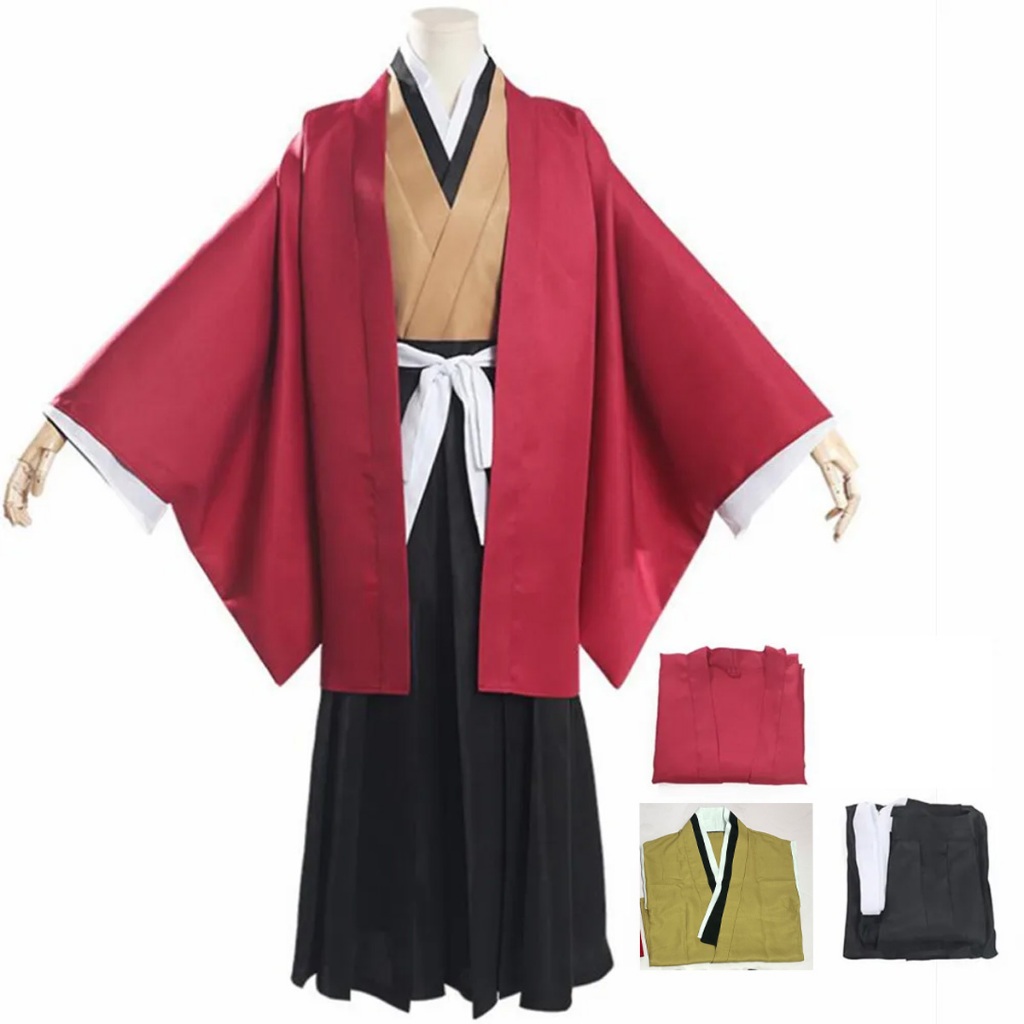 Taeyue Anime Kamado Tanjirou Cosplay Kostuum Halloween Carnaval Cosplay Jas Pak Kimono Jas Mannen, Groen, L