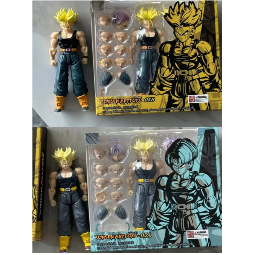 TONSEN ARTTOYS 05B Trunks Tonsen Arttoys version MANGA 05B No SH