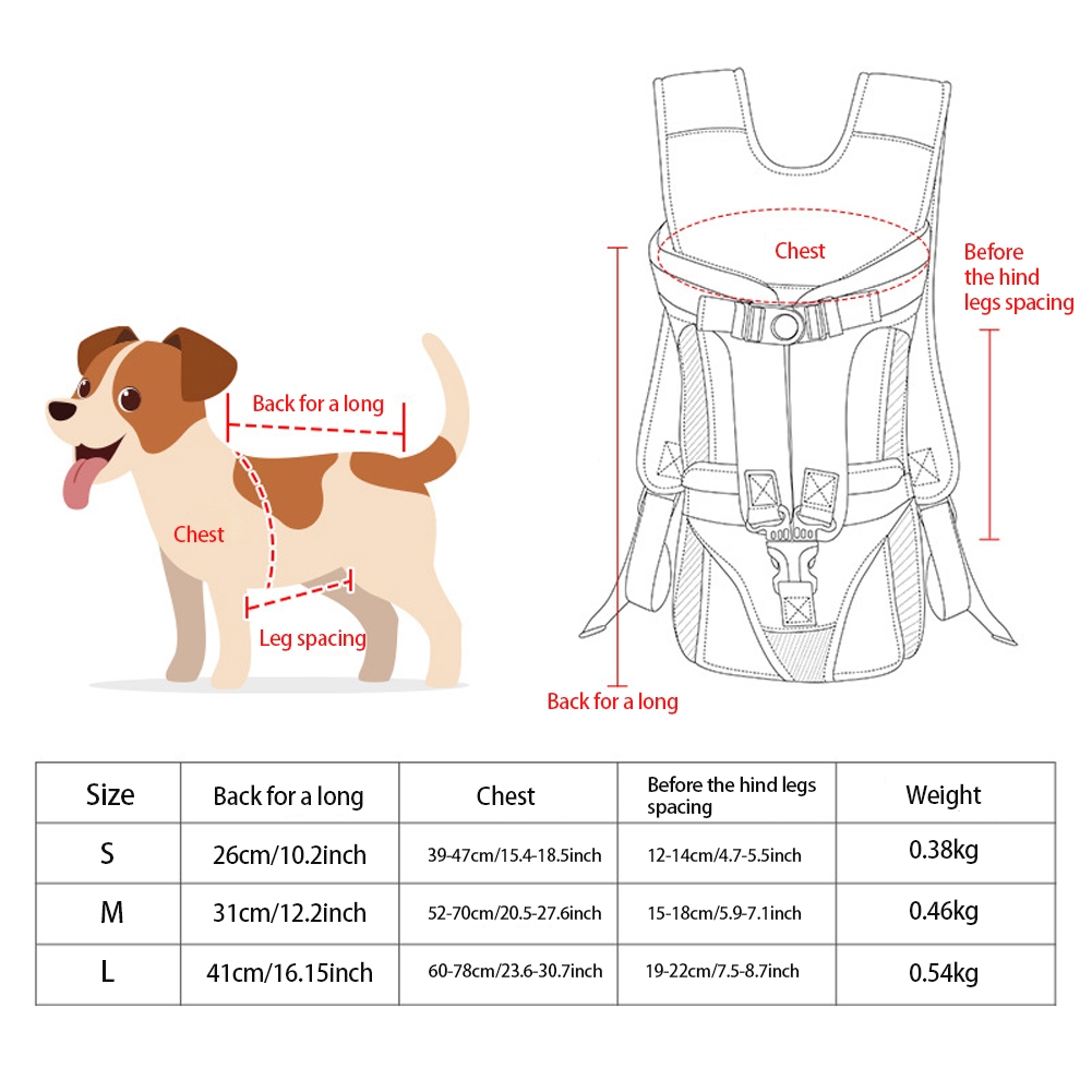 Dog Carrier Convenient Oxford Cloth Multi purpose Dog Backpack Pet Bag Shopee Philippines