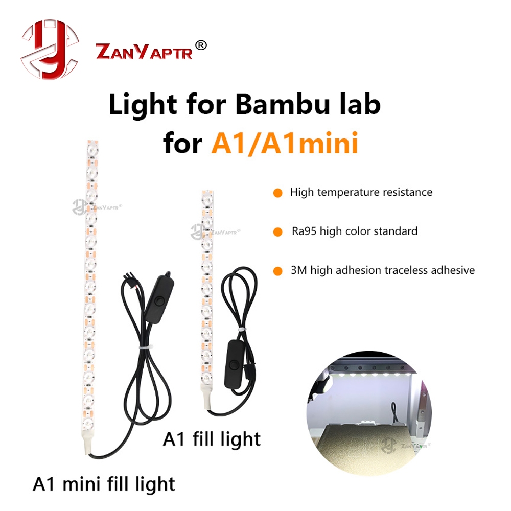 Giantdeer 3D Printer LED Light Kit Per Bambu Lab A1/A1mini/P1S/P1P - 4