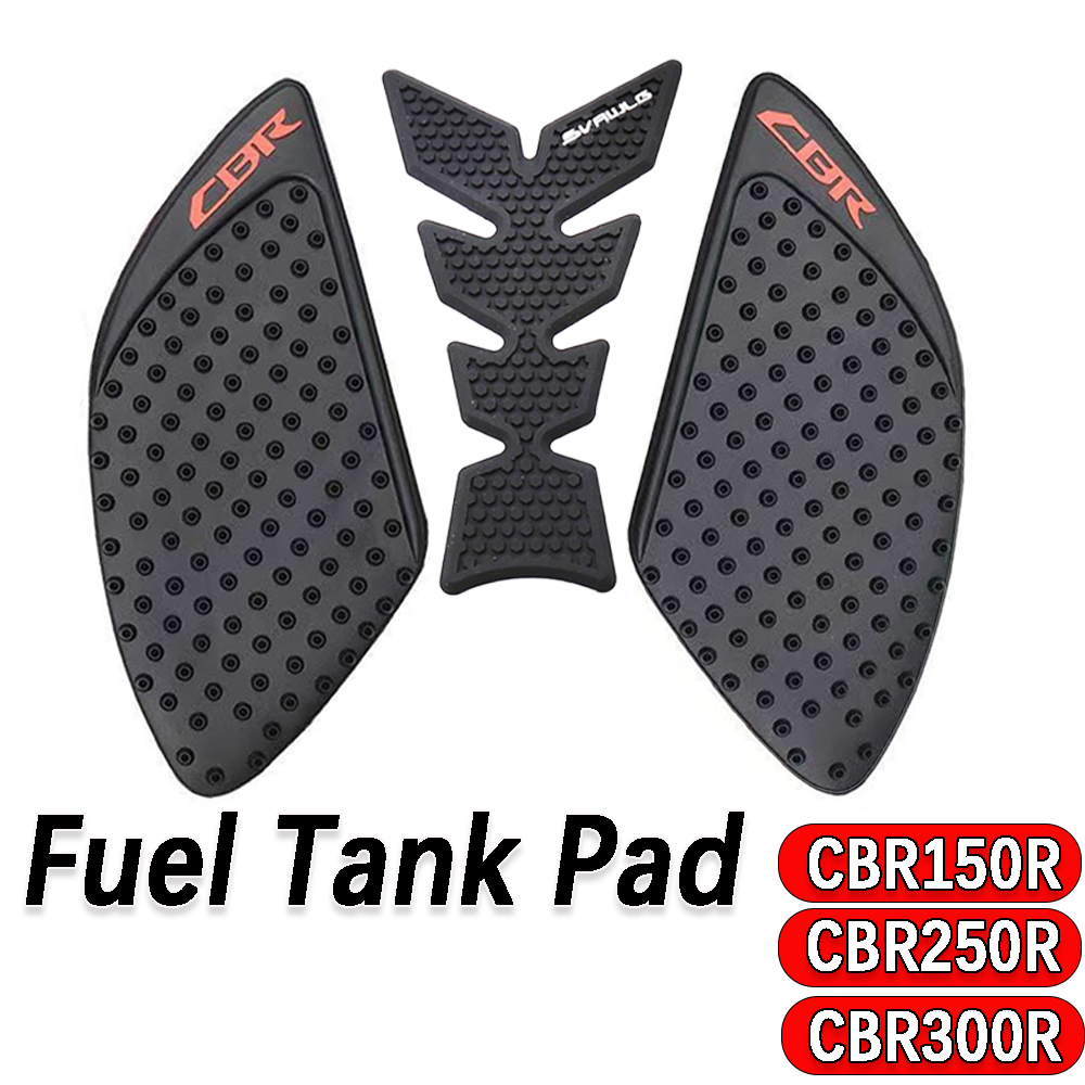 Fits Honda CBR1000RR 2017 real carbon fiber knee traction protector pad KIT tank main image 0