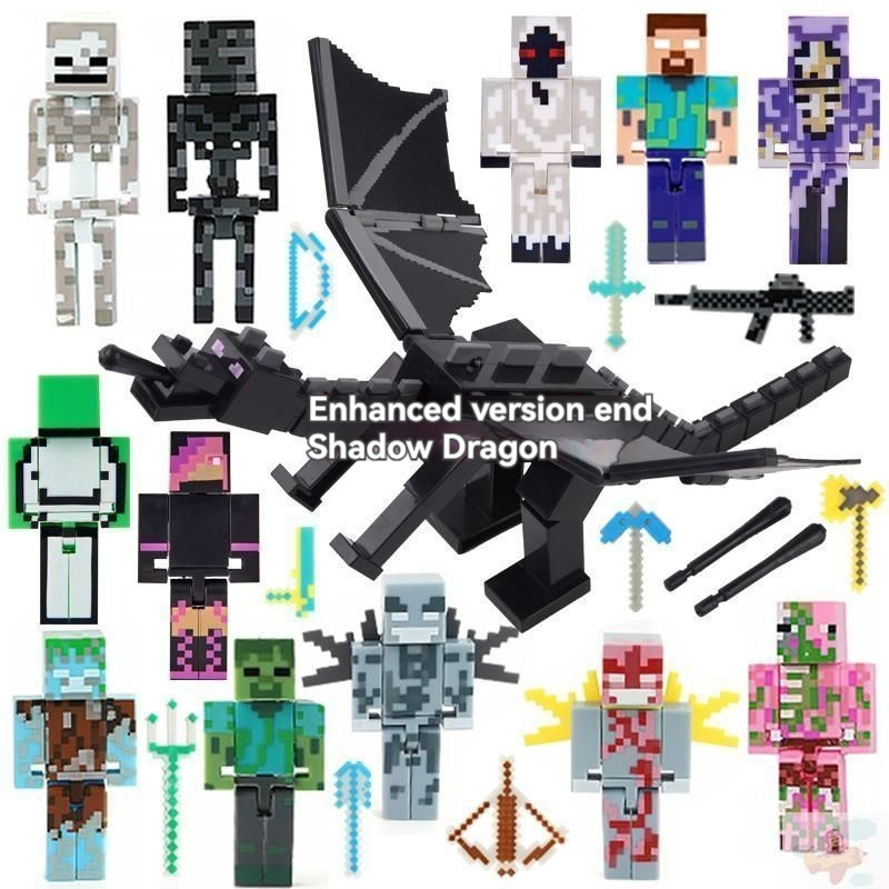 [Ready Stock]my world minecraft Compatible Building Blocks Minecraft ...