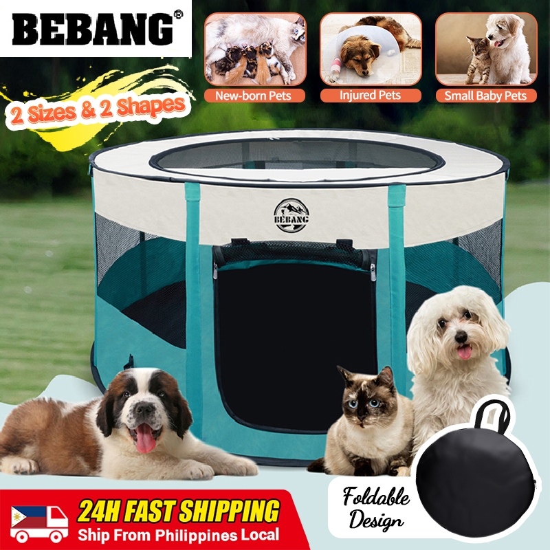 Pet Cage Cat Playpen Indoor Dog House Outdoor Portable Pet Tent