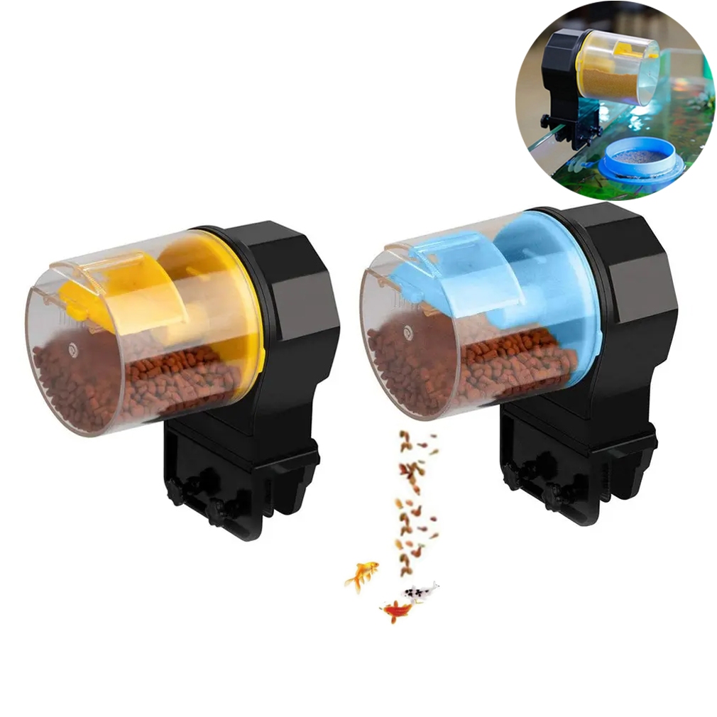 1Pc Automatic Fish Tank Feeder Intelligent Timing Feeder Aquarium
