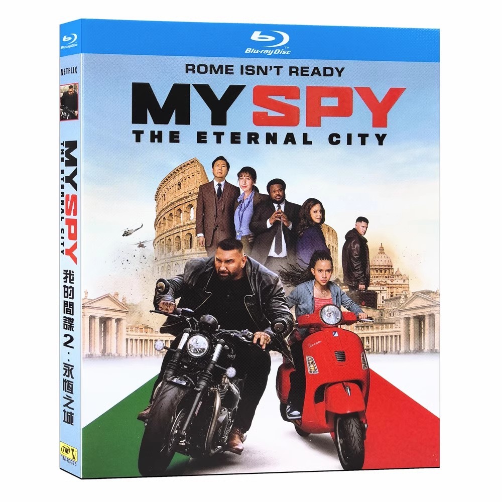 2024 Bluray Movie My Spy The Eternal City 1080P Full Version Hobby