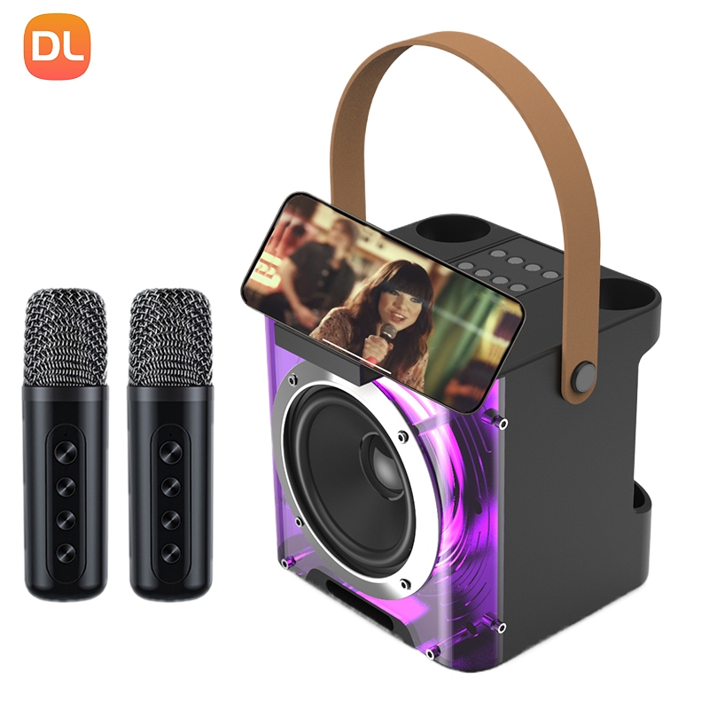 Professional Portable Wireless mini karaoke speaker with mic 2 ...