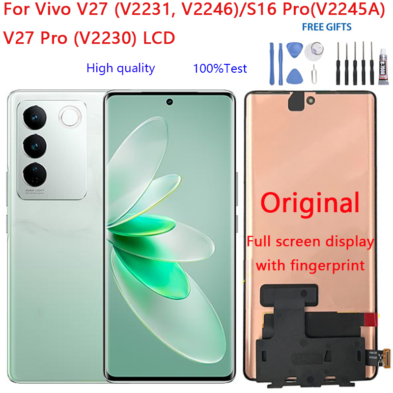 Brand new Original LCD For Vivo V27 (V2231, V2246)/V27 Pro (V2230)/S16 ...