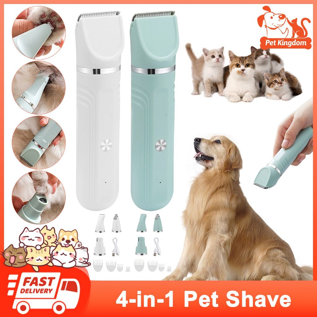 COD Pet Electric Hair Clipper Dog Cat Hair Clippers USB Rechargeable ...