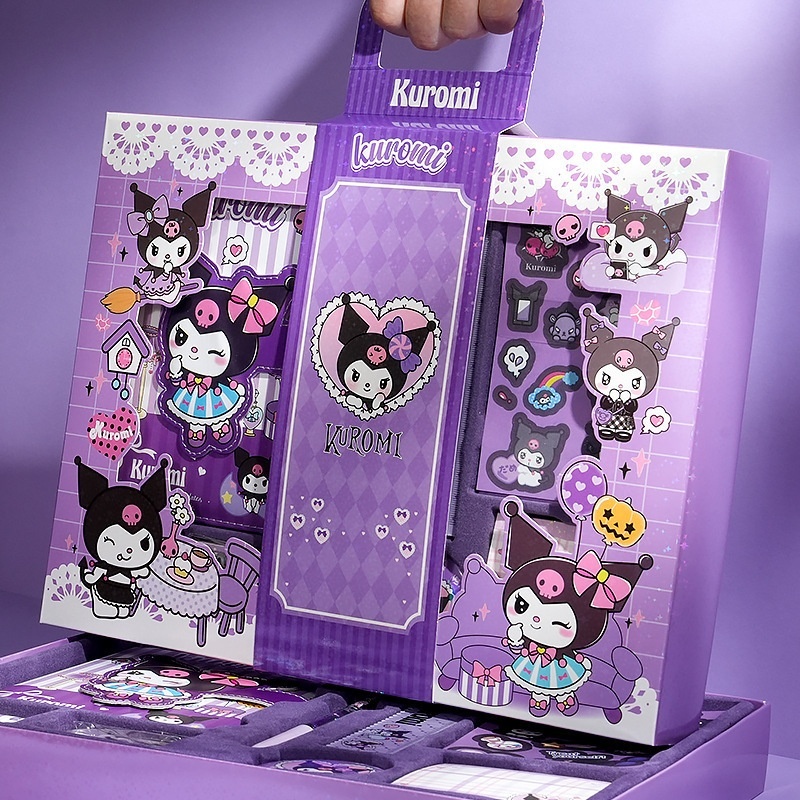 Sanrio Stationery Set with Gift Box Student Prize kuromi Cute Cartoon ...