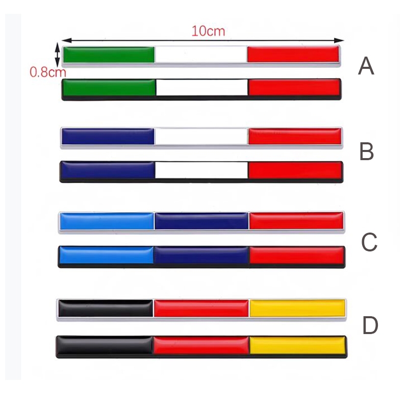 Chroma American Flag Blue, Red, White Aluminum Decal 41707 | O'Reilly Auto Parts - Foto 4