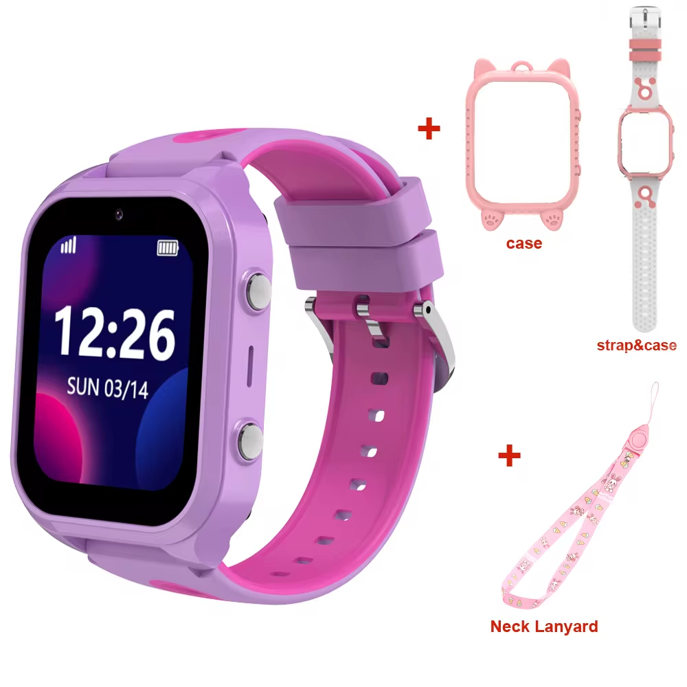 2025 New 4G Kids Smart Watch GPS/LBS/WIFI Location Video Call With SOS ...