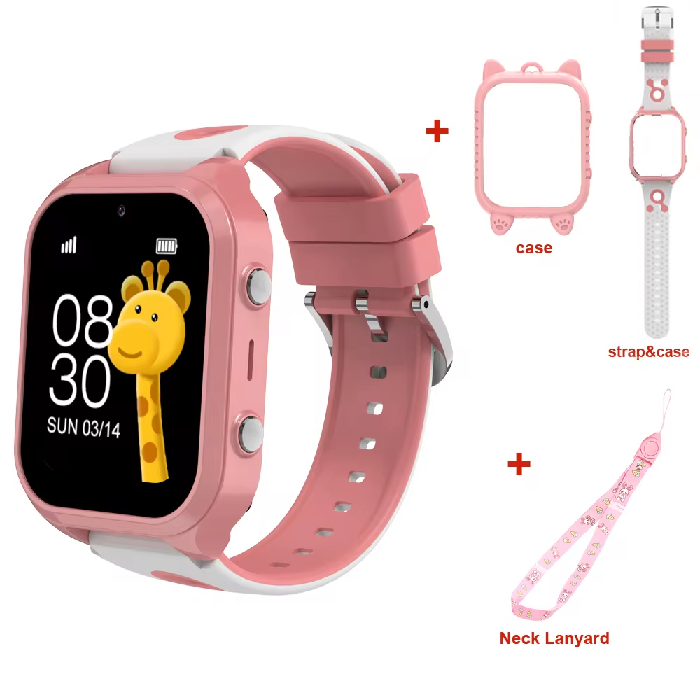 4G Kids Smart Watch GPS/LBS/WIFI Location Video Call With SOS HD Touch ...