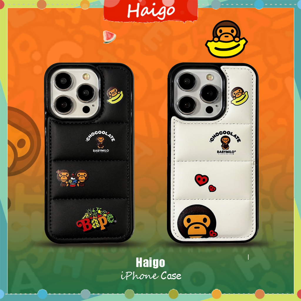Hard Plastic Phone Case Down jacket BABYM1L0 suitable for iPhone