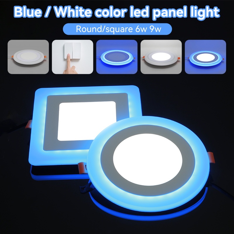 LED Downlight Panel Light Ceiling Light Round Square Recessed Drive ...