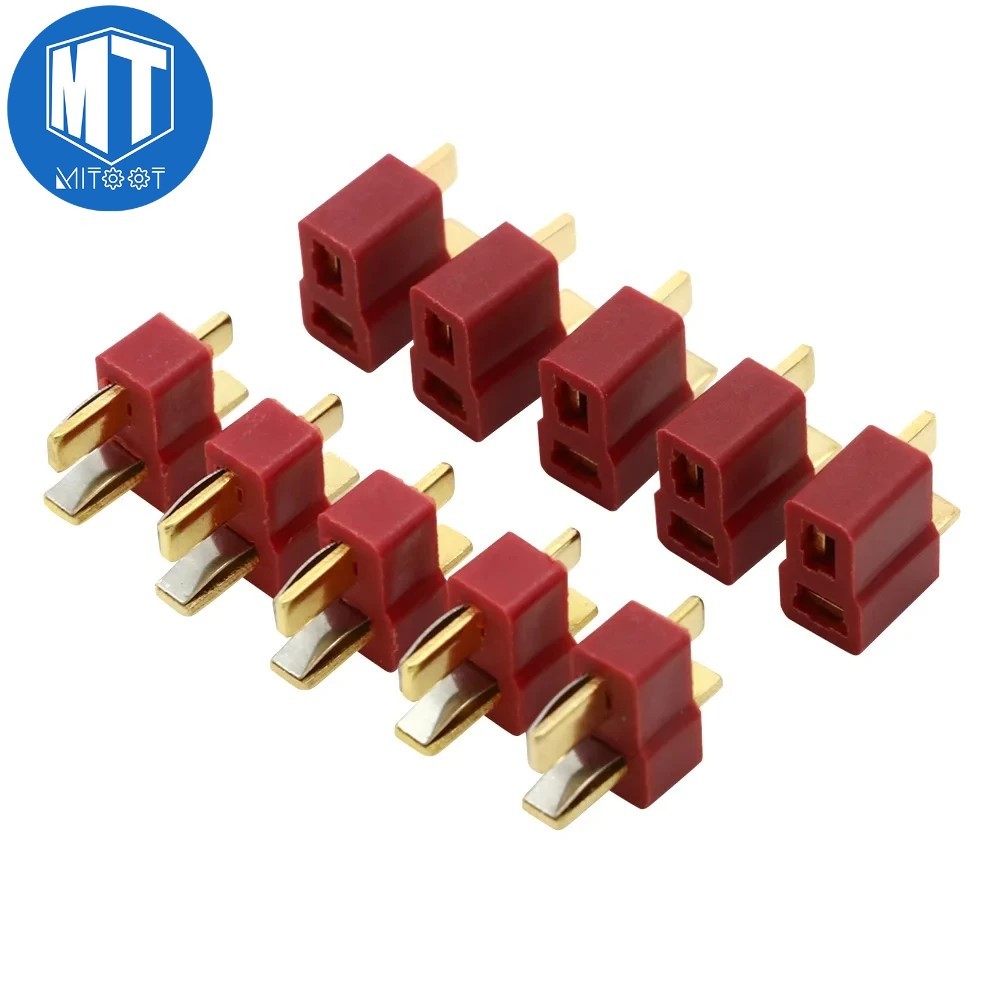 20pcs RC Deans T Plug Connectors - Male & Female Set For Lipo Batteries (10 AWG Max) 2 thumbnail image