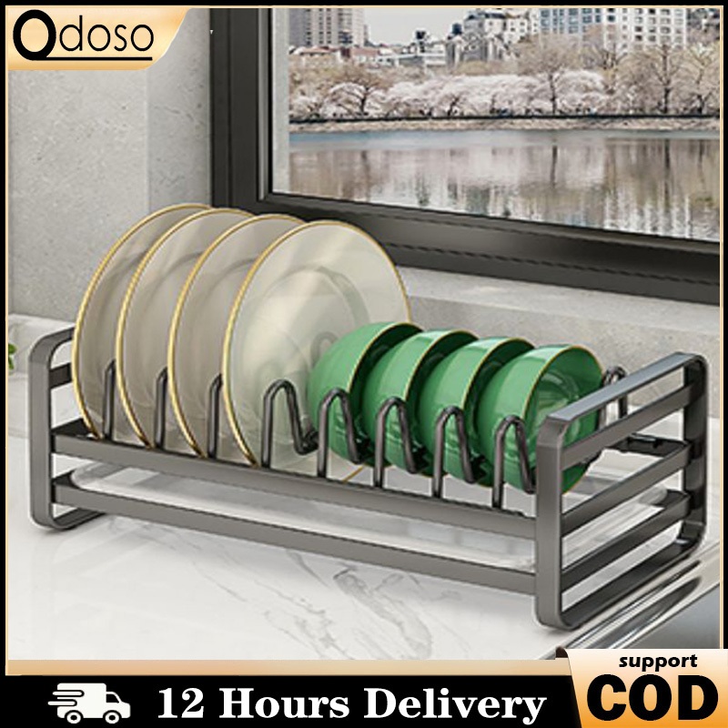Drainer Bowl Rack Iron Drying Rack Stainless Steel Kitchen Rack Dish ...