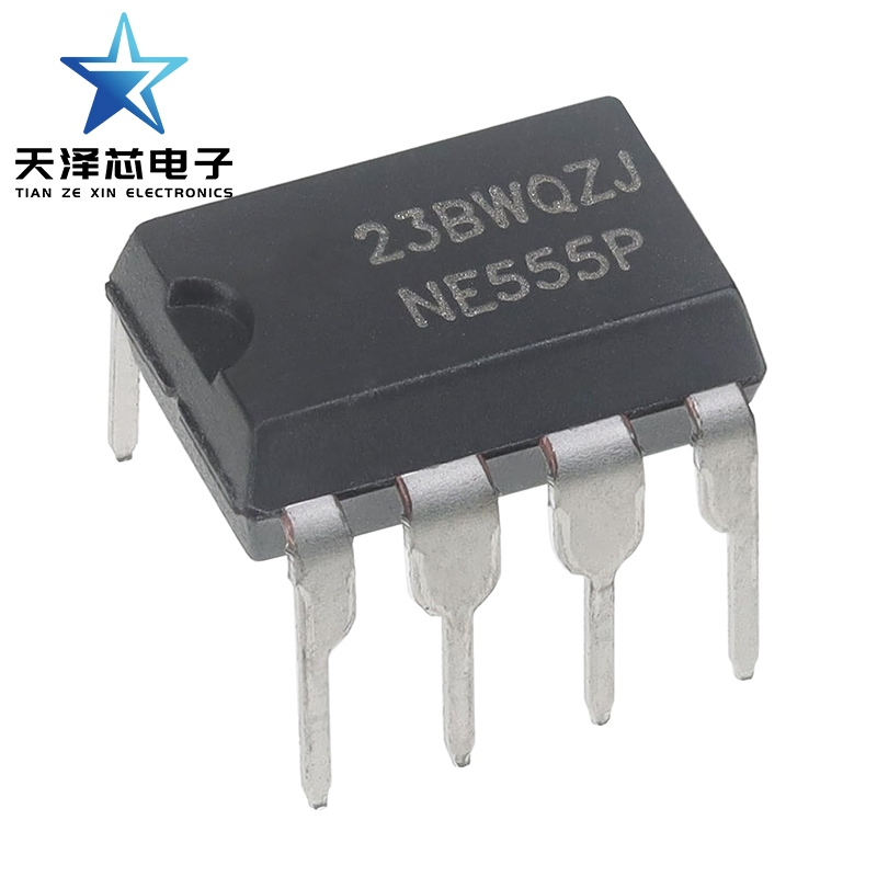 100Pcs/Lot Original Ne555P Ne555 In-Line Dip-8 Single High - Foto 4