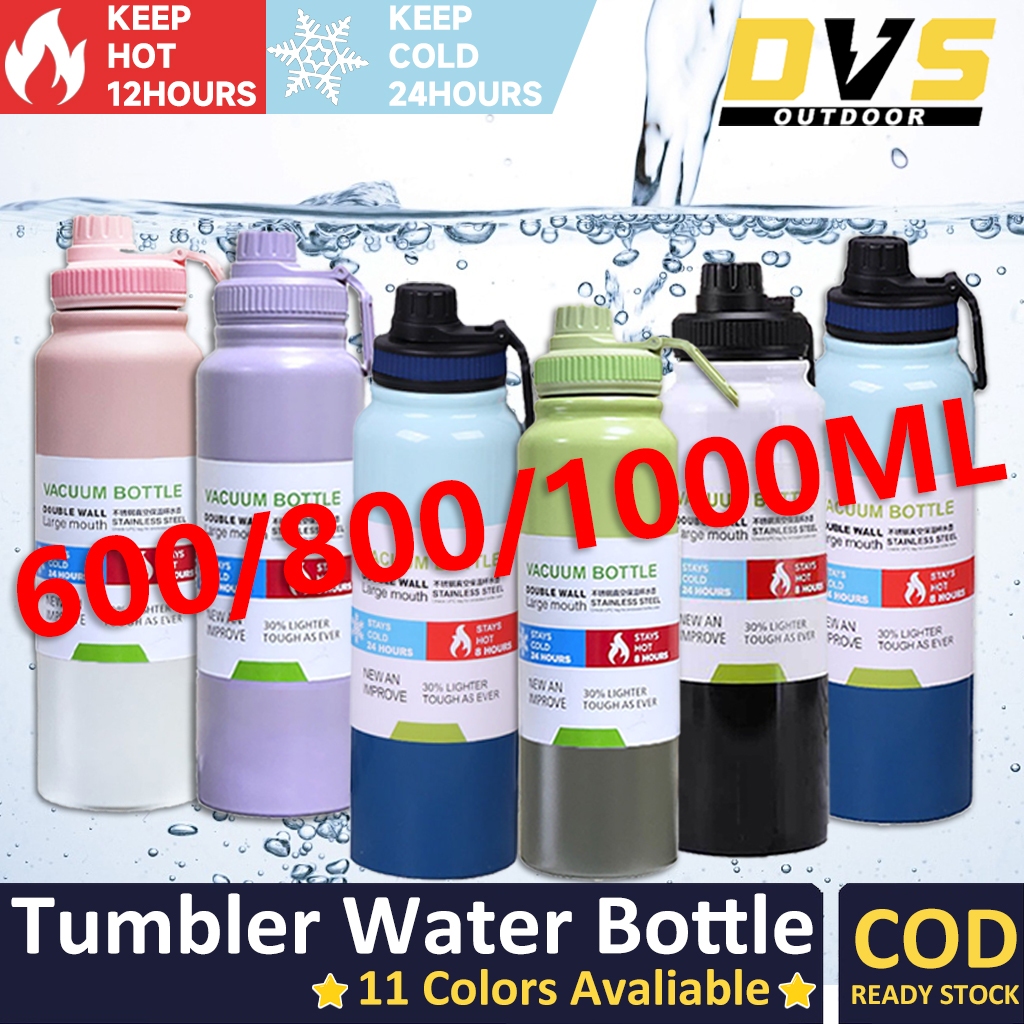 1L Water Bottle Tumbler flask Tumbler 1000ML Thermos Vacuum Flask