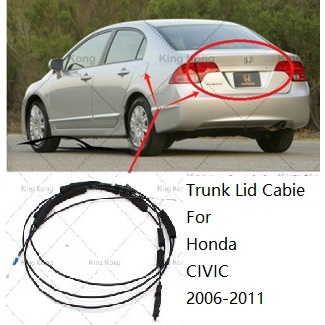 Rear Trunk Lid Release Cable For 2007-2016 Toyota Yaris L4 1.5L – OEM Replacement 6460752090